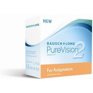 Силикон-гидрогель Балафилкон А PURE VISION 2 TORIC