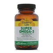 Country Life Супер омега-3 концентрированный рыбий жир