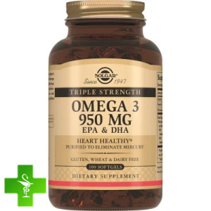 Омега-3 950 потрійна ЕПК,ДГК