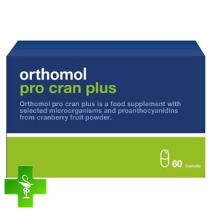 Ортомол Orthomol Pro Cran Plus - профілактика та захист сечовивідних шляхів